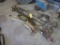 LOT: (1) 4-Leg Nylon Sling, (2) 2-Leg Cable Slings, (1) 4-Leg Cable Sling, Assorted Cable Slings
