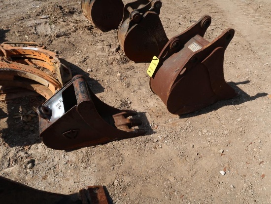 LOT: Assorted Buckets - (1) 10 in. & (1) 12 in.