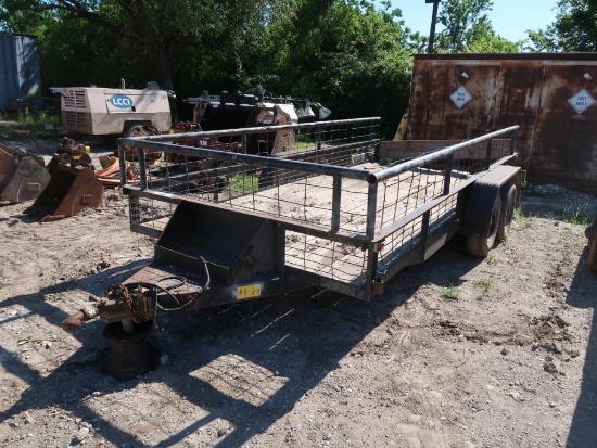 7 ft. x 16 ft. Tandem-Axle Utility Trailer