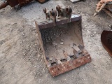 24 in. Bucket for Kobelco 35SR Mini Excavator