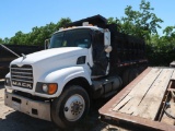 2005 Mack Tandem-Axle Hydraulic Dump Truck Model CV713, VIN 1M2AG11C55M019783, 15 ft. Bed, MaxTorque