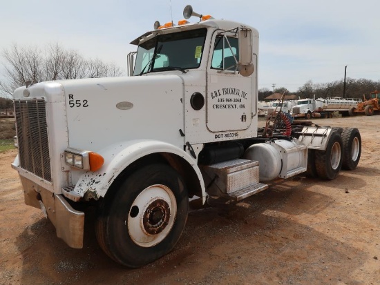 1996 Peterbilt Model 378, Tractor, 14.GL LG Diesel, Masport Vacuum Pump, 13-Speed Trans,VIN: