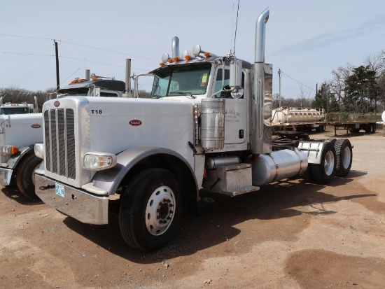 2013 Peterbilt Model 389, Tandem Axle Conventional Tractor, 14.9L L6 Diesel, Complete w/ Challenger