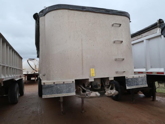 2002 30 Ft. (est.) MATE Tandem Axle Aluminum Dump Trailer, S/N 1M9A304252H036792