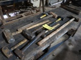 LOT: (9) Assorted Sledge Hammers