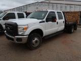 2015 Ford Model F-350, 4-Door Crew Cab Roustabout Truck, 6.2 Gas V8, VIN: 1FD8W3H62FEA10306, 76,370