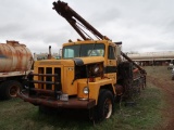 1985 International Flatbed Derrick Truck, (AS IS - NOT IN SERVICE), VIN: AS057CG823302, Unit R-12