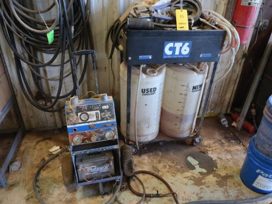 LOT: Blue Point Mobile Universal Trailer Tester Model YA7900AP, CT6 Large Capacity Coolant