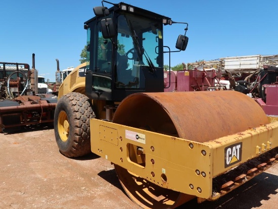 2016 Caterpillar Compactor Model CS56B, S/N CL8H00271, 84 in. Smooth Roller, A/C