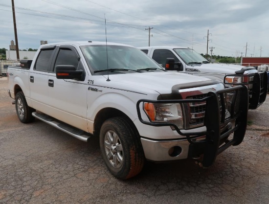 2014 Ford 4x4 Crew Cab Pick-up Truck Model F-150 XLT, VIN 1FTFW1EF1EKF63033, Gas, 227,840 miles