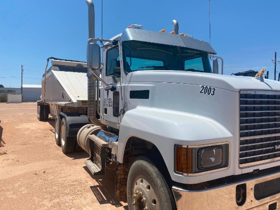 2019 Mack Tandem-Axle Truck Tractor Model P164T, VIN 1M1PN4GY0KM003415, 50,401 miles indicated