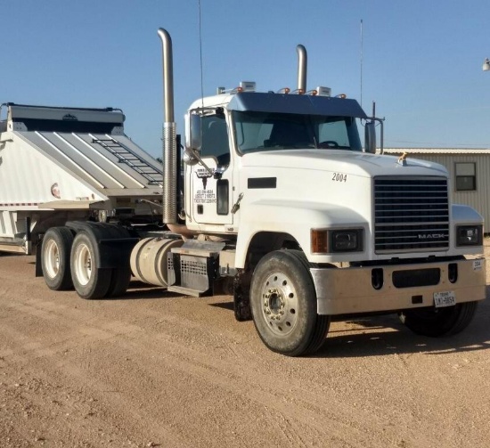 2019 Mack Tandem-Axle Truck Tractor Model P164T, VIN 1M1PN4GY9KM003459, 54,430 miles indicated