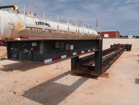 2012 Shopbuilt Tandem-Axle TS Comp Tank Trailer, VIN 121733707A (#TR-132), 50 ft. Overall