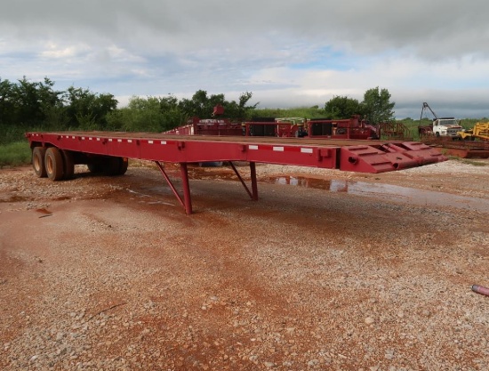 2007 Shopbuilt 40 ft. Tandem-Axle Float Trailer, VIN 20071023706A (#TR-055)