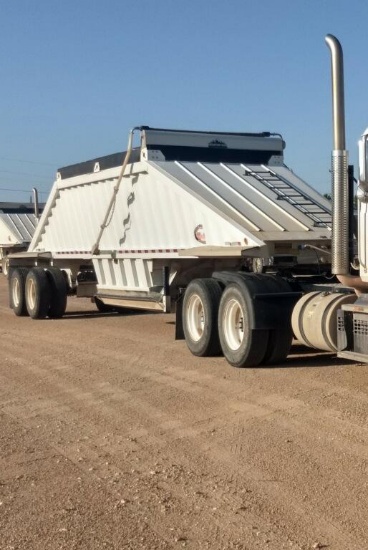 2019 CTS Tandem-Axle Belly Dump Trailer Model BDT-40, VIN 5TU114024KS000156 (LOCATED in COAHOMA, TX)