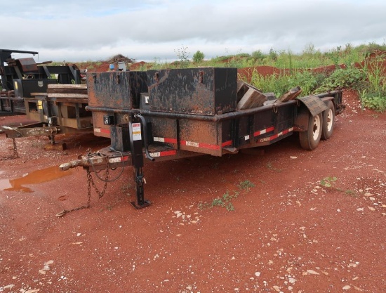 2008 Maxey 20 ft. Tandem-Axle Utility Trailer, VIN 5GXSL20218M009184 (#TR-115)