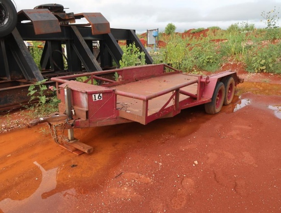 16 ft. Tandem-Axle Utility Trailer