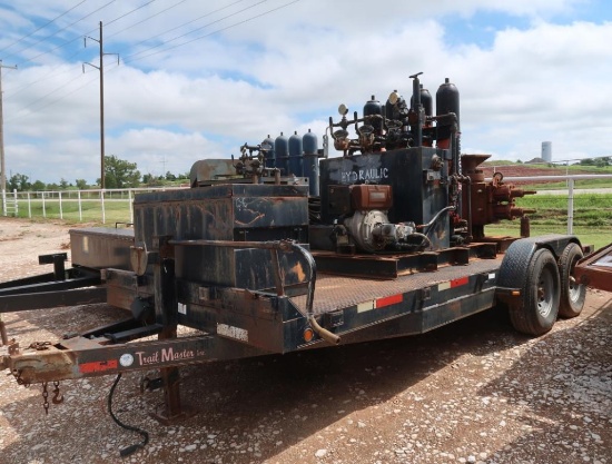Trailmaster 18 ft. Tandem-Axle Trailer, with Mounted Hydraulic BOP