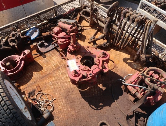 LOT: Contents of Lot #414 including (1) Tubing Tong, (1) Set of Bails, (1) Hydro Tubing Slip, (1)