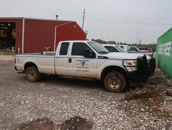 2011 Ford 4x4 Truck Model F-250 Super Duty, VIN 1FT7X2B68BEA42655, Extended Cab, 8 ft. Bed, Gas