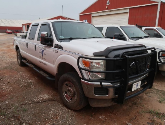 2012 Ford 4x4 Truck Model F-250 Super Duty, VIN 1FT7W2B69CEB44504, Crew Cab, 8 ft. Bed, Gas V-8,
