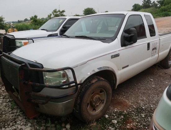 2007 Ford Pick-up Truck Model F-250 XL Super Duty, VIN 1FTSX20P27EB50069, Extended Cab, 8 ft. Bed,
