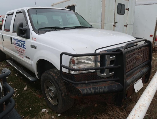 2006 Ford Single-Axle Crew Cab Truck Model F-250 XLT Super Duty, VIN 1FTSW21P06ED78569, Crew Cab, 8