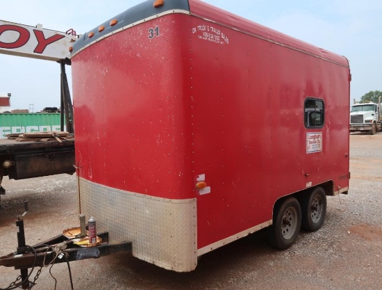 2007 Cargo Craft Tandem-Axle Dog House Trailer, VIN 4D6EB12267C016256