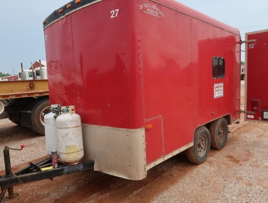 2006 Cargo Craft Tandem-Axle Dog House Trailer, VIN 4D6EB12216C012243 (#30 RIG)