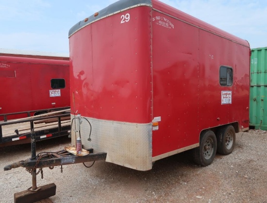 2006 Cargo Craft Tandem-Axle Dog House Trailer, VIN 4D6EB12236C012244