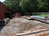 LOT: Siding, Garage Door, Old Drills & Connectors