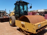 2016 Caterpillar Compactor Model CS56B, S/N CL8H00271, 84 in. Smooth Roller, A/C