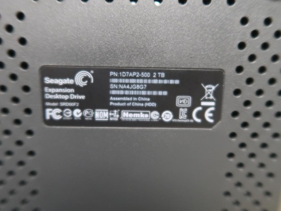 Seagate 2 TB Expansion Desktop Drive, Hard Case