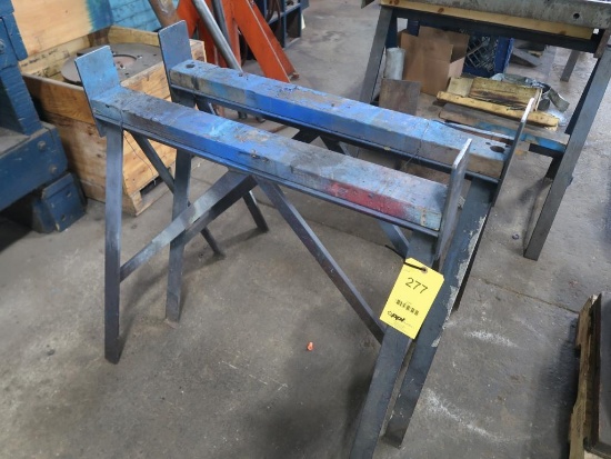 LOT: (2) 34 in. Steel Horses