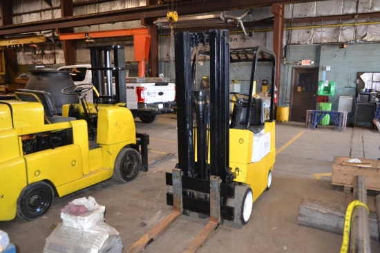 Yale 3000 lb LP Forklift Model GLC030VAS083P, S/N P-315208, 180 in. Lift Triple Mast 42 in. lg.