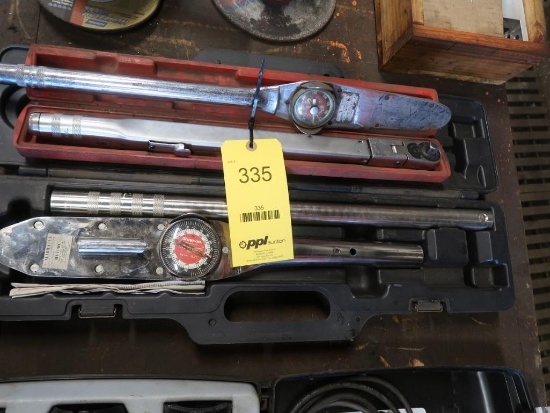 LOT: (3) Assorted Torque Wrenches