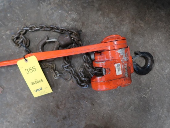 CM 1-1/2 Ton Come-Along