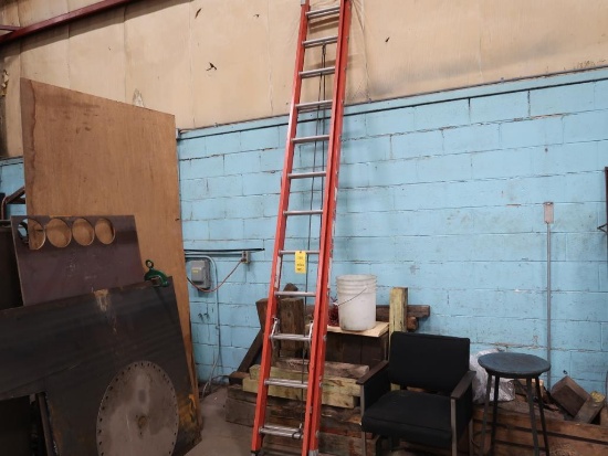 20 ft. Fiberglass Extension Ladder (in Building 1 by Lot #142)