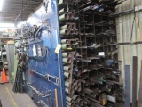 LOT: Rack, Tool Steel, Brass, Stainless Steel & Steel in Assorted Shapes & Lengths, Threaded Rod,