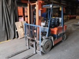 Toyota 5000 lb. LP Forklift Model 42-5FG25, S/N 405FG25-40354, 2-Stage Mast, 6944 hours indicated