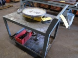 4-Wheel Steel Shop Cart