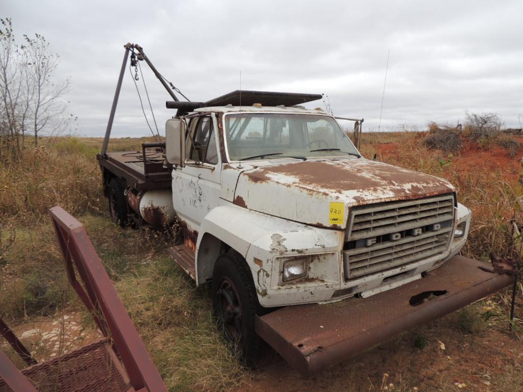 Gin Pole Truck Rigging