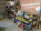 LOT: Steel Shelving Unit with Contents of Assorted Fittings, Valves, TXAM Pump Parts (LOCATED IN