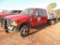 2000 Ford F550 XL SD Crew Cab 4x4, 7.3 Power Stroke, Auto Trans, 9 Ft. Flat Bed, Vin #