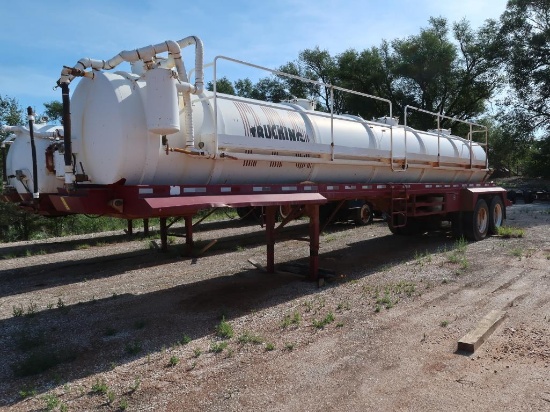 Shopbuilt Vacuum Transport Trailer (#TR-6) (LOCATED IN FREEDOM, OK.)