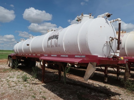 Shopbuilt Vacuum Transport Trailer, VIN 941173704A (#TR-05) (LOCATED IN SEILING, OK.)