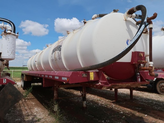 2006 Dragon Vacuum Transport Trailer, VIN 1UNST42296L037480 (#TR-47) (LOCATED IN SEILING, OK.)