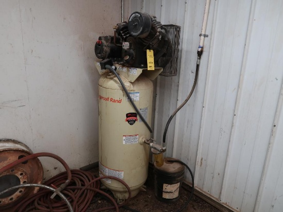Ingersoll Rand 5 HP Vertical Air Compressor (LOCATED IN SEILING, OK.)