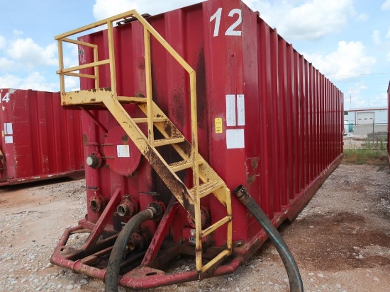 2004 V.E. Enterprises Mobile Frac Trailer Model 500 BBL, VIN 5AGFT47134S299703 (#FRT-12) (LOCATED IN