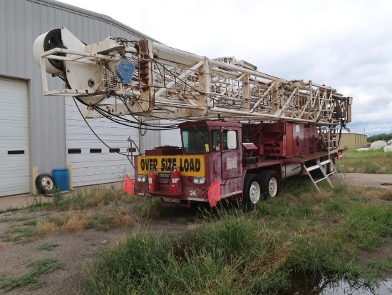 1979 Franks Explorer III Completion Rig R-24, VIN 195867, HP Detroit Series 60 Diesel, 5860